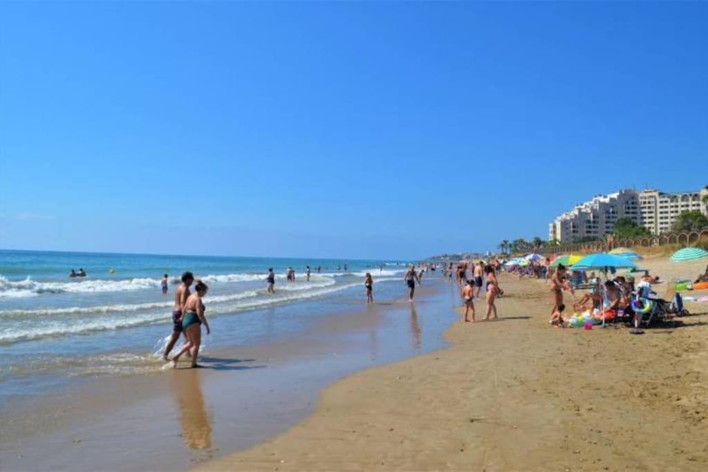 Primera Linea De Playa, Pies En La Arena, Marina D'Or Magic Word El Borseral Luaran gambar